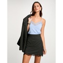 Falda corta con rayas gris anthracite 242-Jtali.f